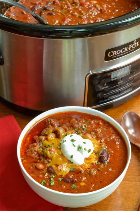 Crock Pot Brand Chili Recipe